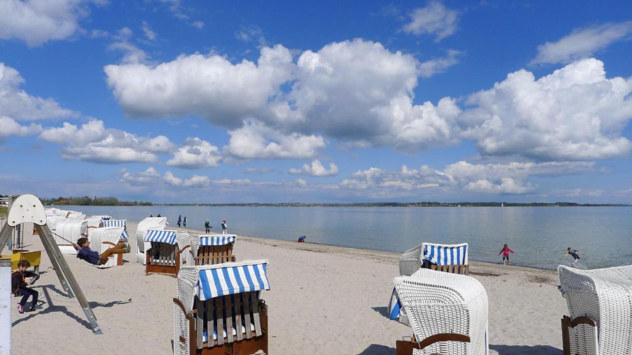 Seeblick II - Gemuetliche 60Qm - Ganzes Haus - 50M Zum Naturstrand - Mit Terrasse Und Grossem Garten Glücksburg Esterno foto